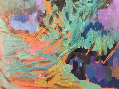 Abstract oil painting Mirage Kiyansky Yuri Ivanovich