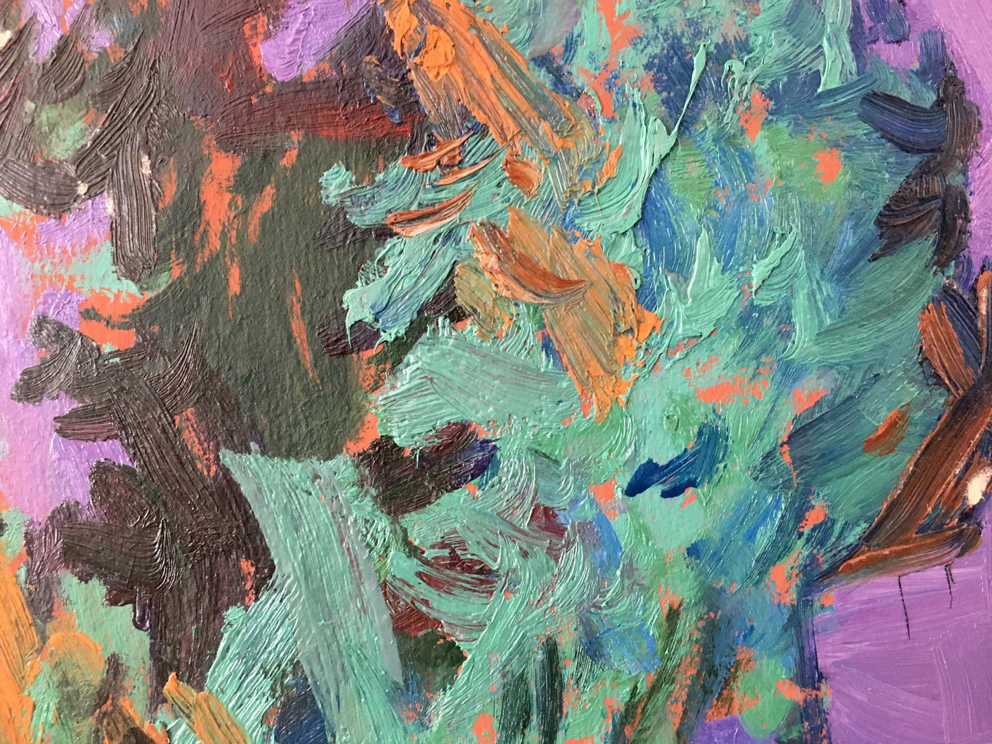 Abstract oil painting Mirage Kiyansky Yuri Ivanovich