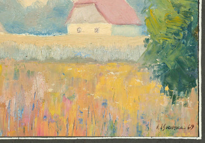 Golden fields oil painting Ivan Kirillovich Tsyupka