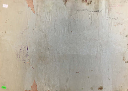 Abstract oil painting Landscape with a boat Kiyansky Yuri Ivanovich