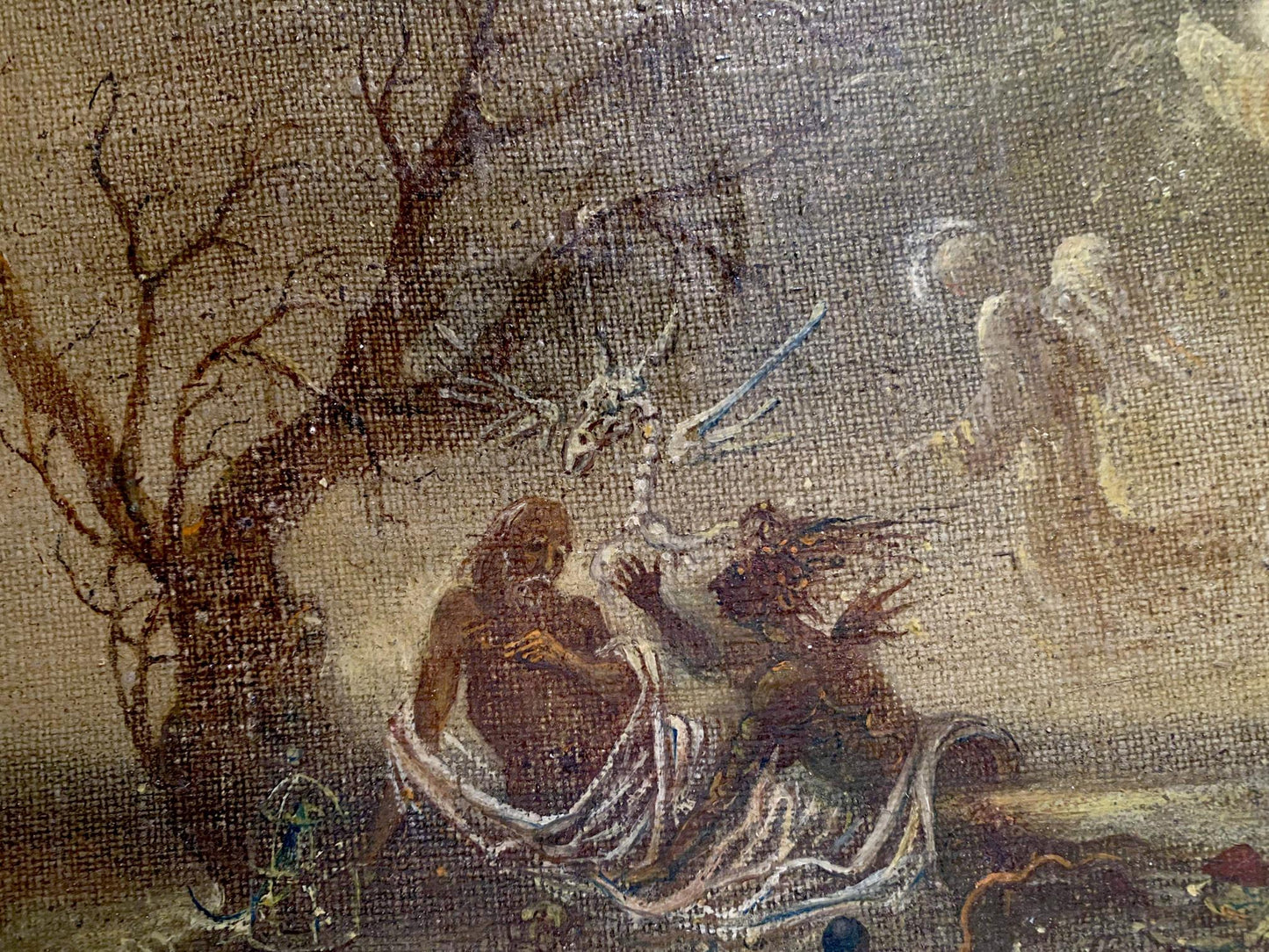 oil portrait painting