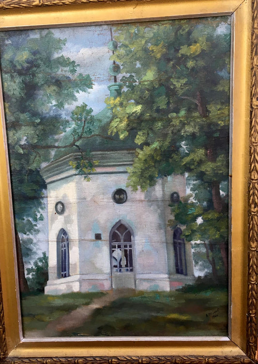 Oil painting Altanka in Kachanovka A. Shipov