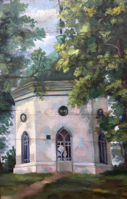 Oil painting Altanka in Kachanovka A. Shipov