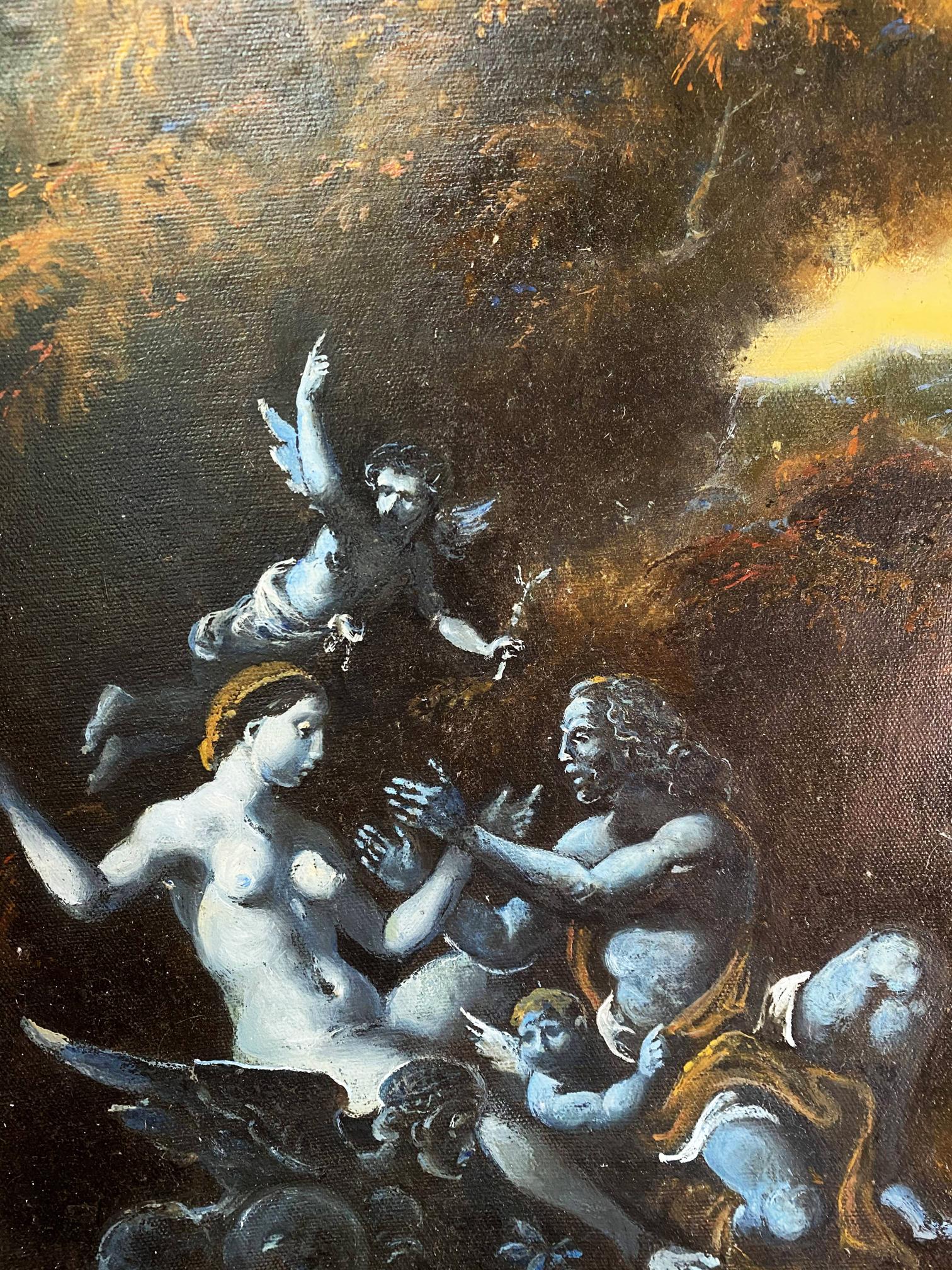 oil mythology painting