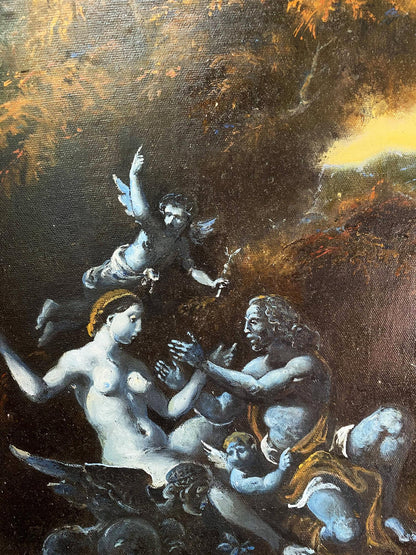 oil mythology painting