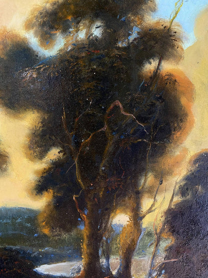 forest painting