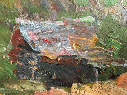 Oil painting Early spring Khodchenko Lev Pavlovich