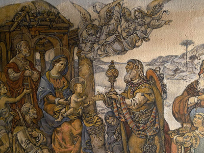 oil religion art