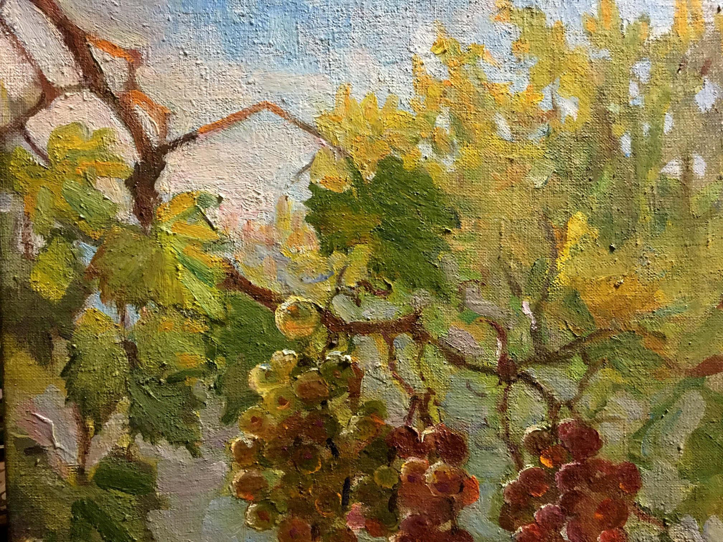 Oil painting Autumn Gold Yanchak Elena Vaclavovna