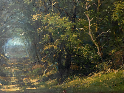 forest painting art