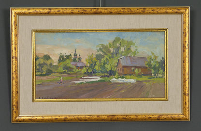 Oil painting Good morning A. Varvyanskaya