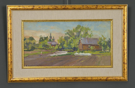 Oil painting Good morning A. Varvyanskaya