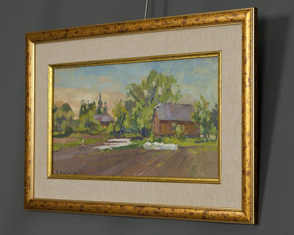 Oil painting Good morning A. Varvyanskaya