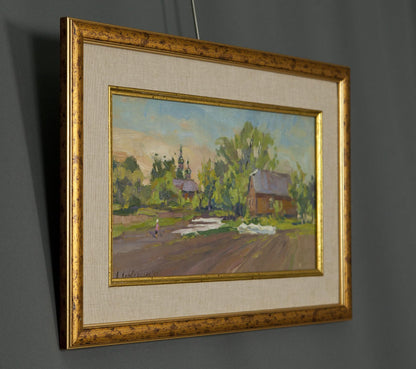 Oil painting Good morning A. Varvyanskaya