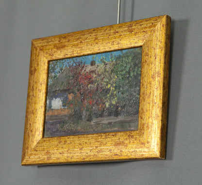 Oil painting Old house Ivan Kirillovich Tsyupka