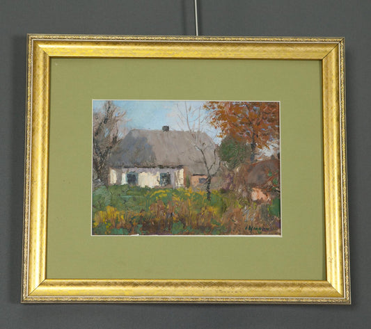 Oil painting Beginning of autumn Ivan Kirillovich Tsyupka