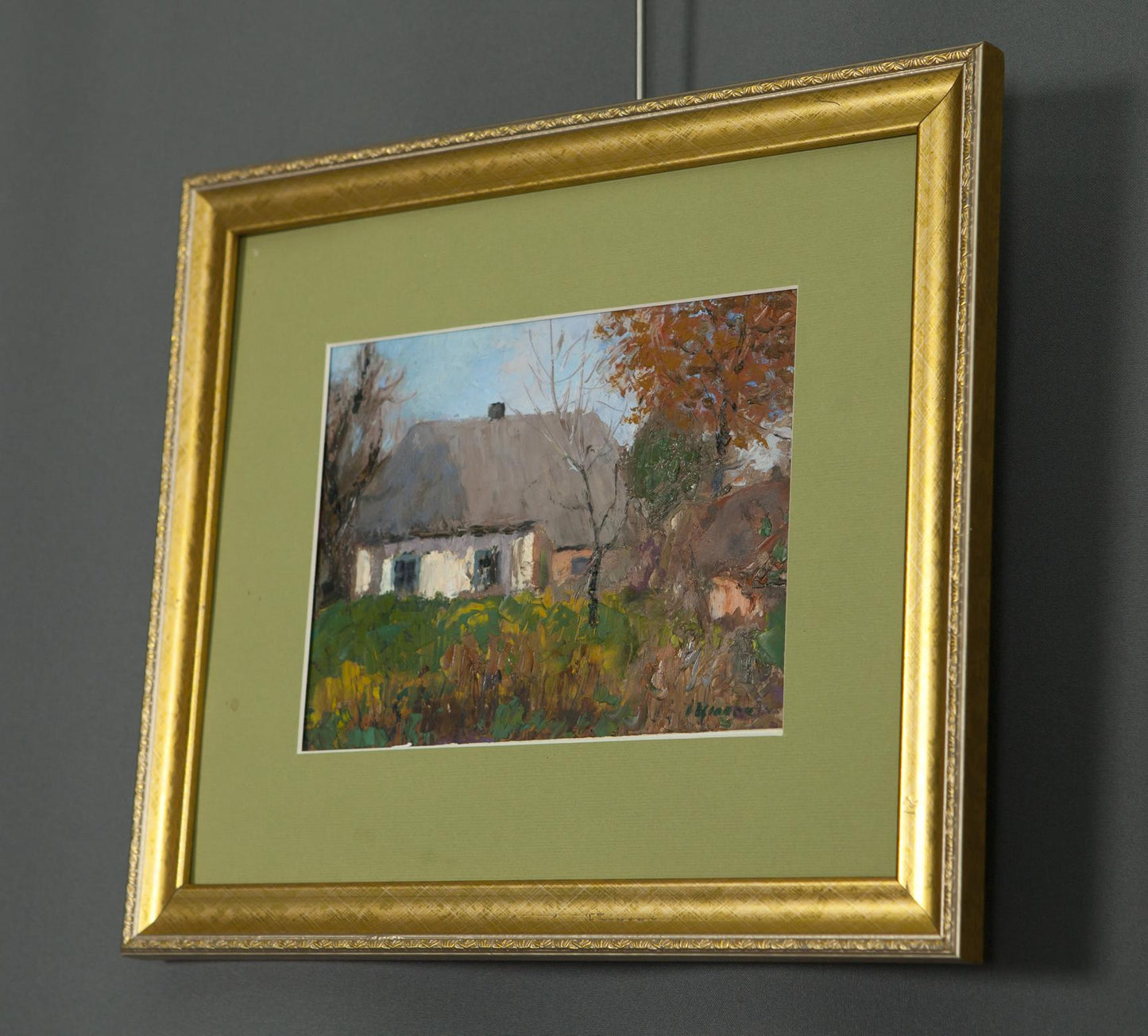 Oil painting Beginning of autumn Ivan Kirillovich Tsyupka