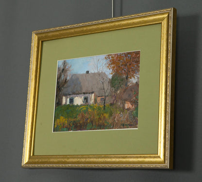 Oil painting Beginning of autumn Ivan Kirillovich Tsyupka