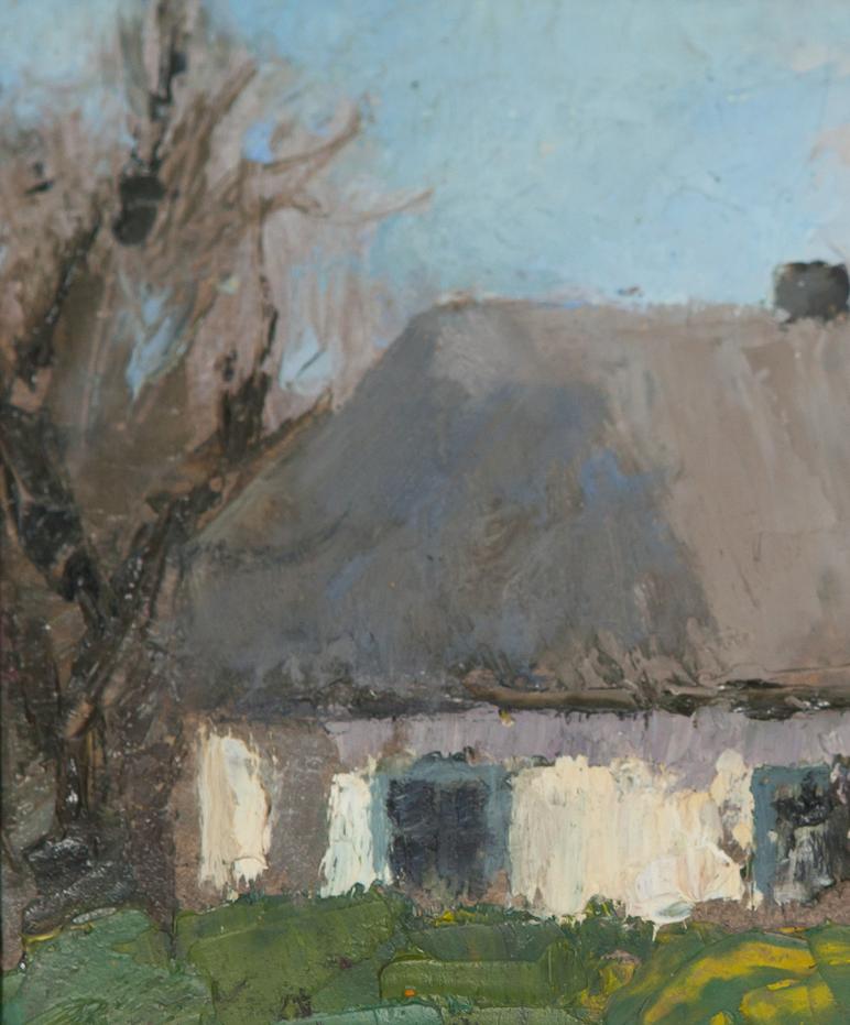 Oil painting Beginning of autumn Ivan Kirillovich Tsyupka