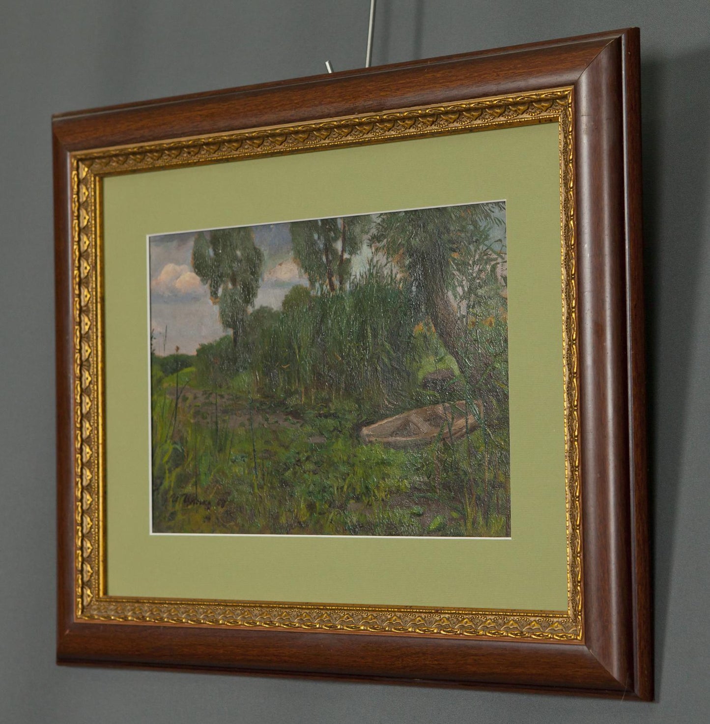 Oil painting Ancient Rameshka