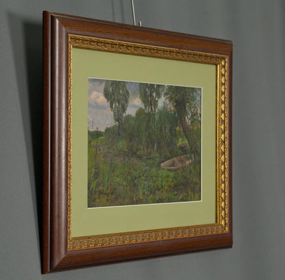 Oil painting Ancient Rameshka