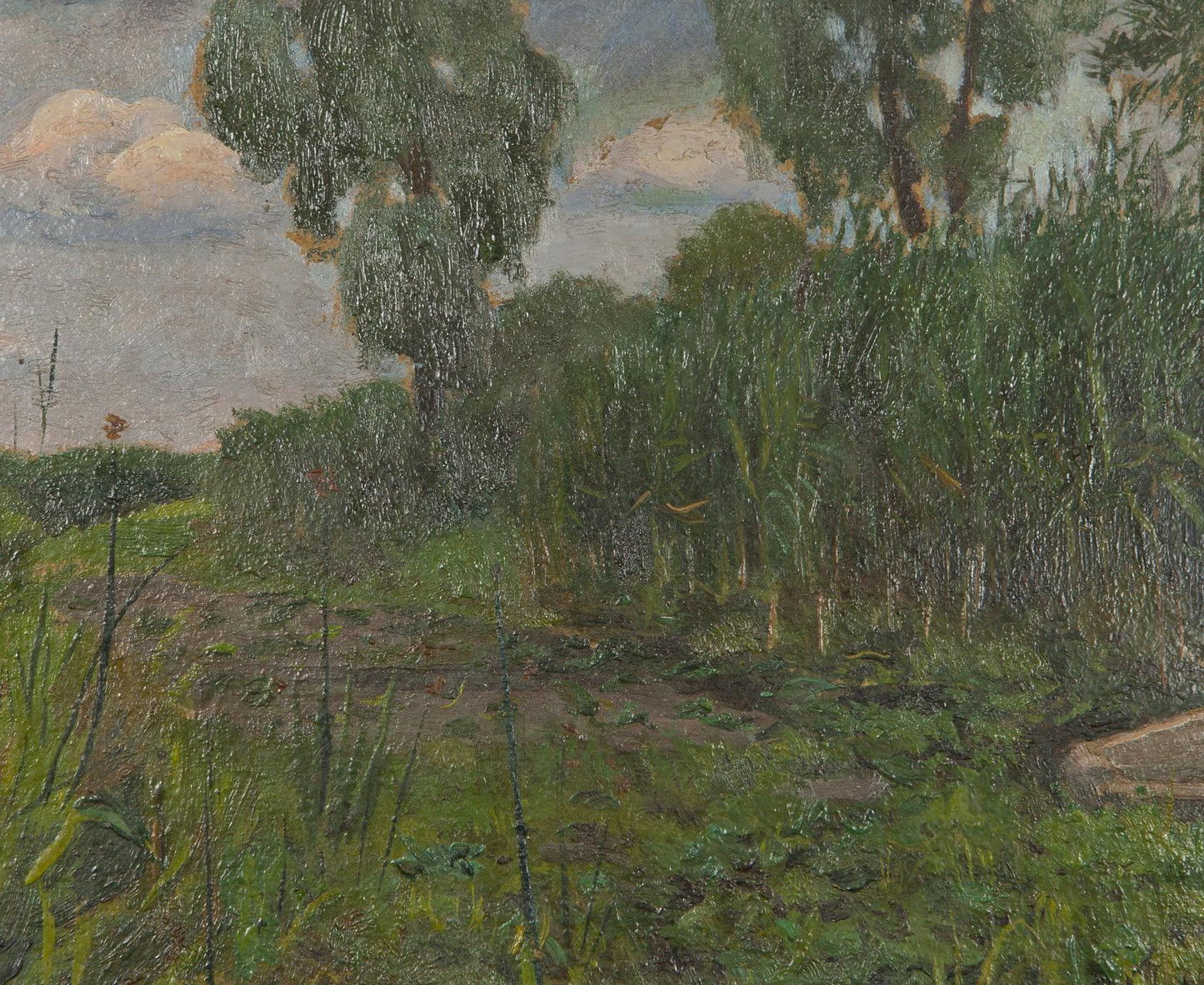 Oil painting Ancient Rameshka