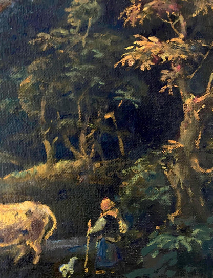 forest painting art