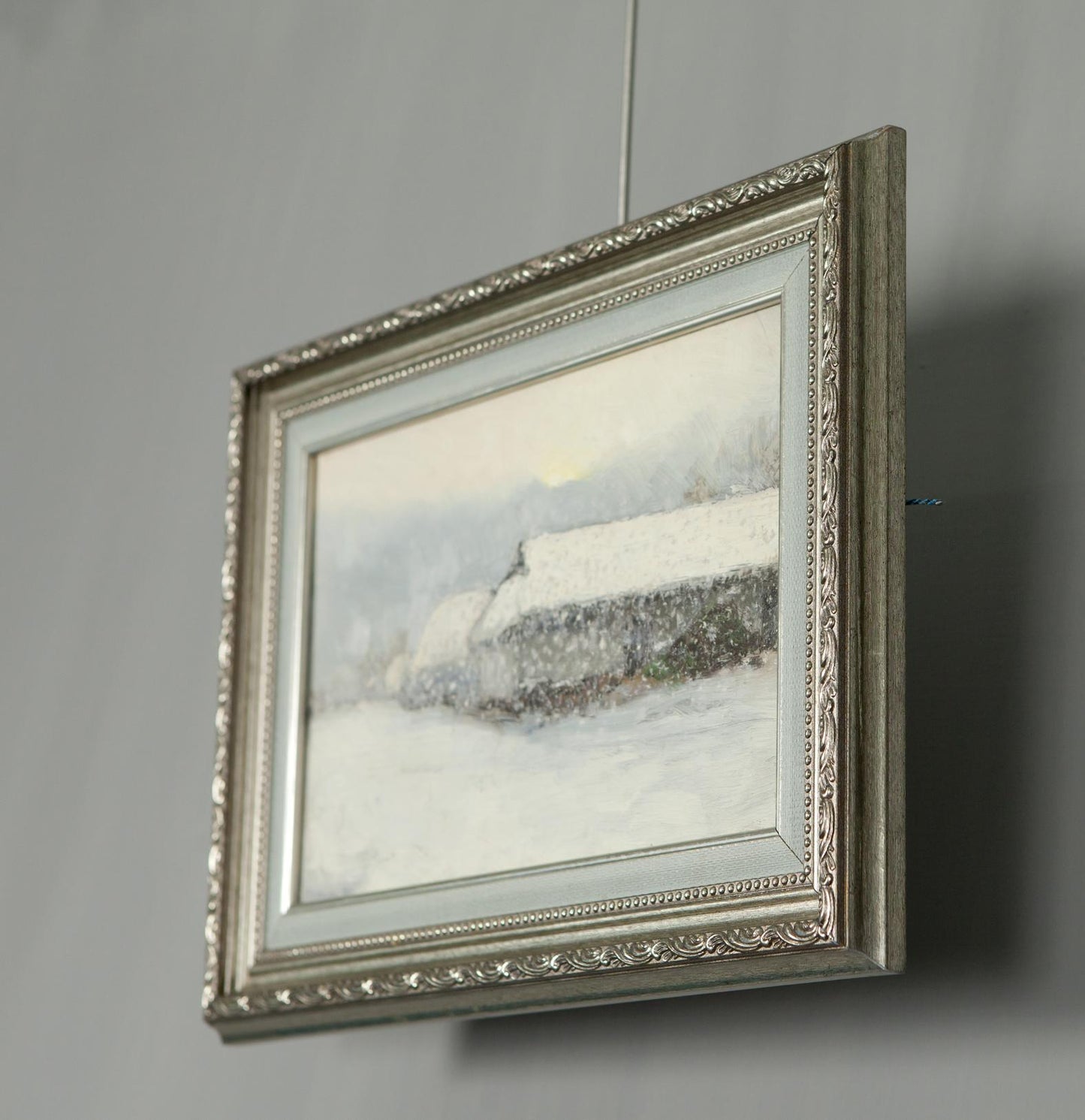 Winter Morning on Sunday Oil Painting