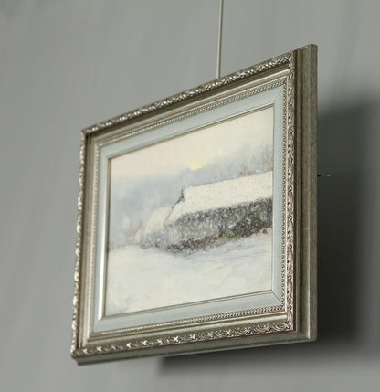 Winter Morning on Sunday Oil Painting