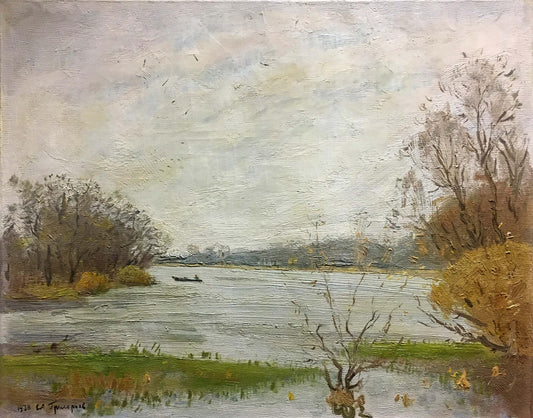 Oil painting Swamp landscape Grigoryev Sergey Alekseevich