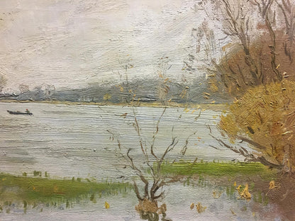 Oil painting Swamp landscape Grigoryev Sergey Alekseevich