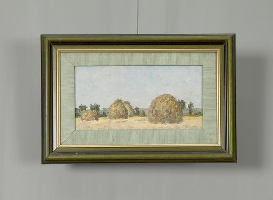 Antique Landscape in Oil