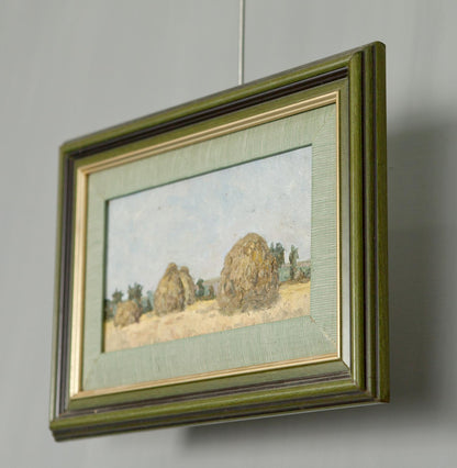 Antique Landscape in Oil
