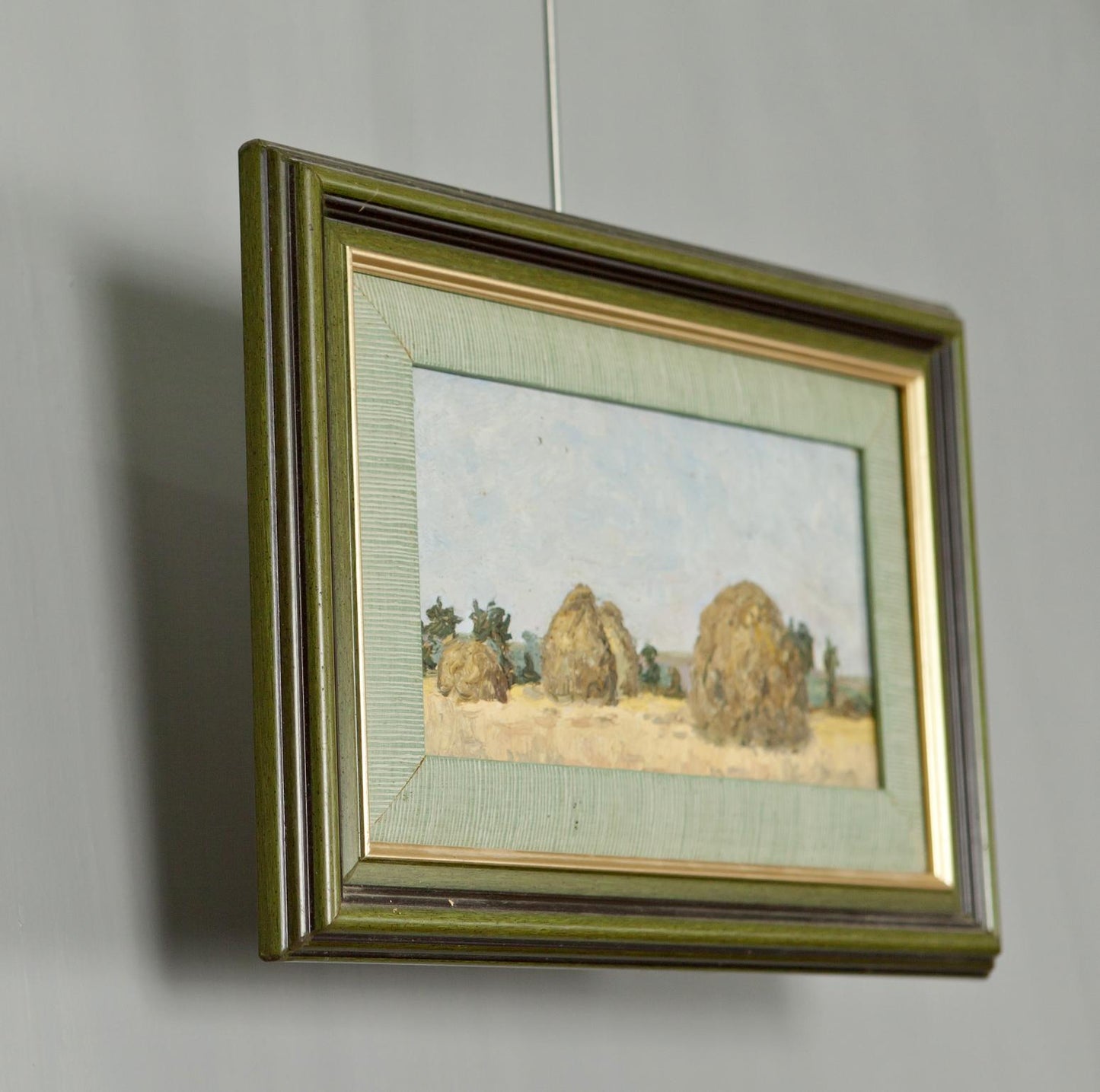 Antique Landscape in Oil