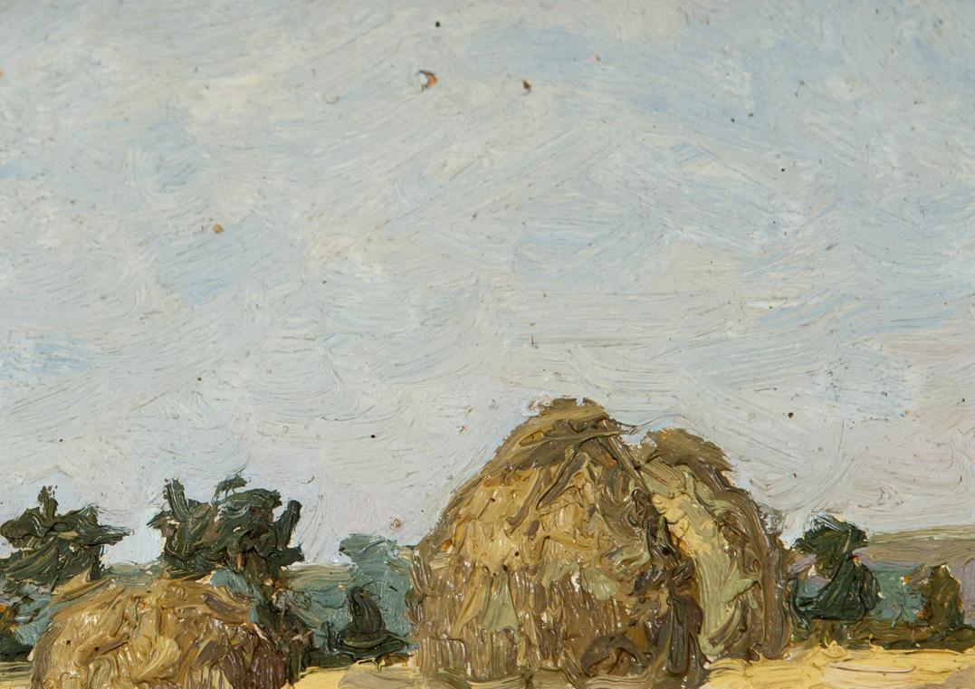 Antique Landscape in Oil