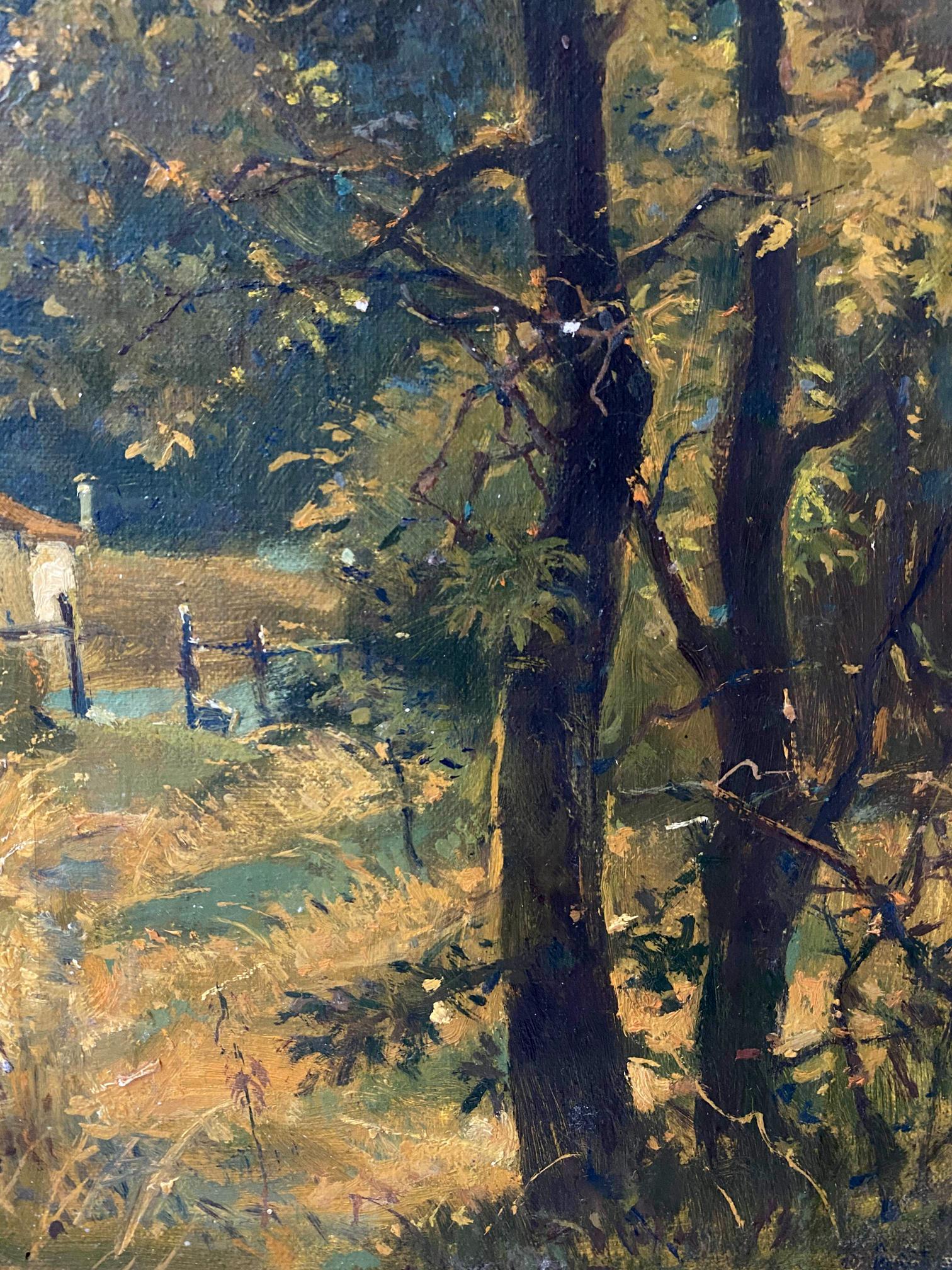 oil summer painting