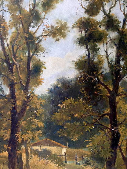 oil forest landscape