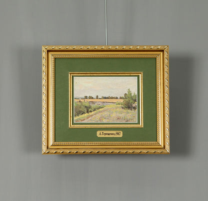 Oil Landscape Painting / Nature Painting / Tereshchenko Anatoly Grigorievich