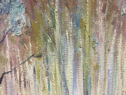 Oil painting Birch Grove Kucherov Alexander Alexandrovich