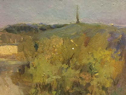 Oil painting Promenade Morozov Leonid Aleksandrovich