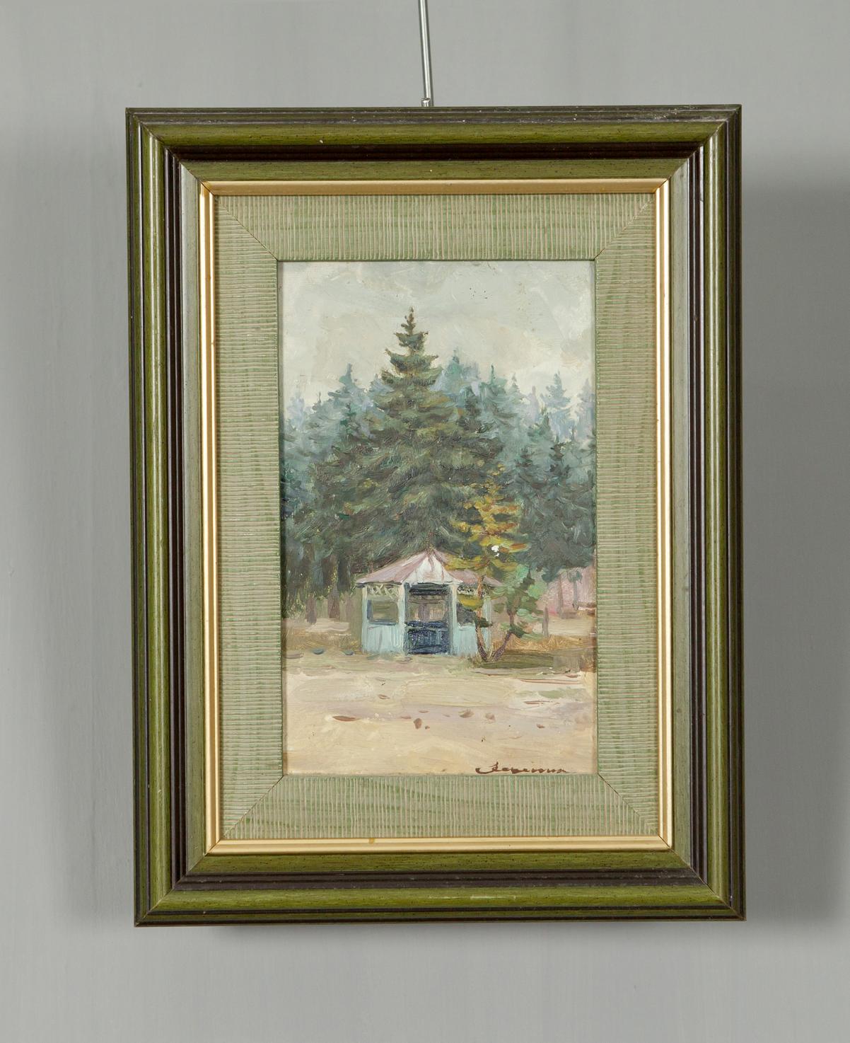 Landscape Painting / Zinaida Zatsepina | Oil Painting on Canvas