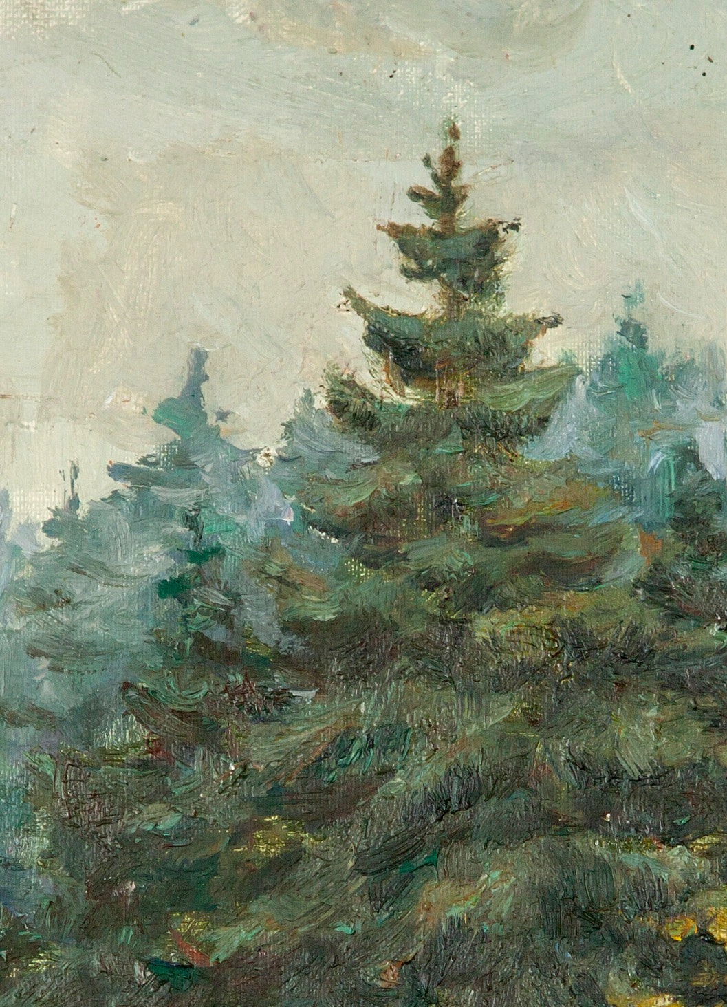 Landscape Painting / Zinaida Zatsepina | Oil Painting on Canvas