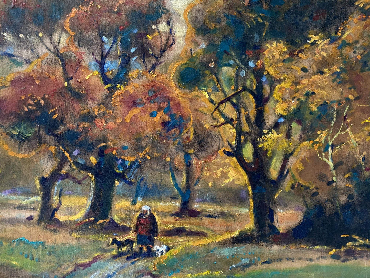 oil autumn painting