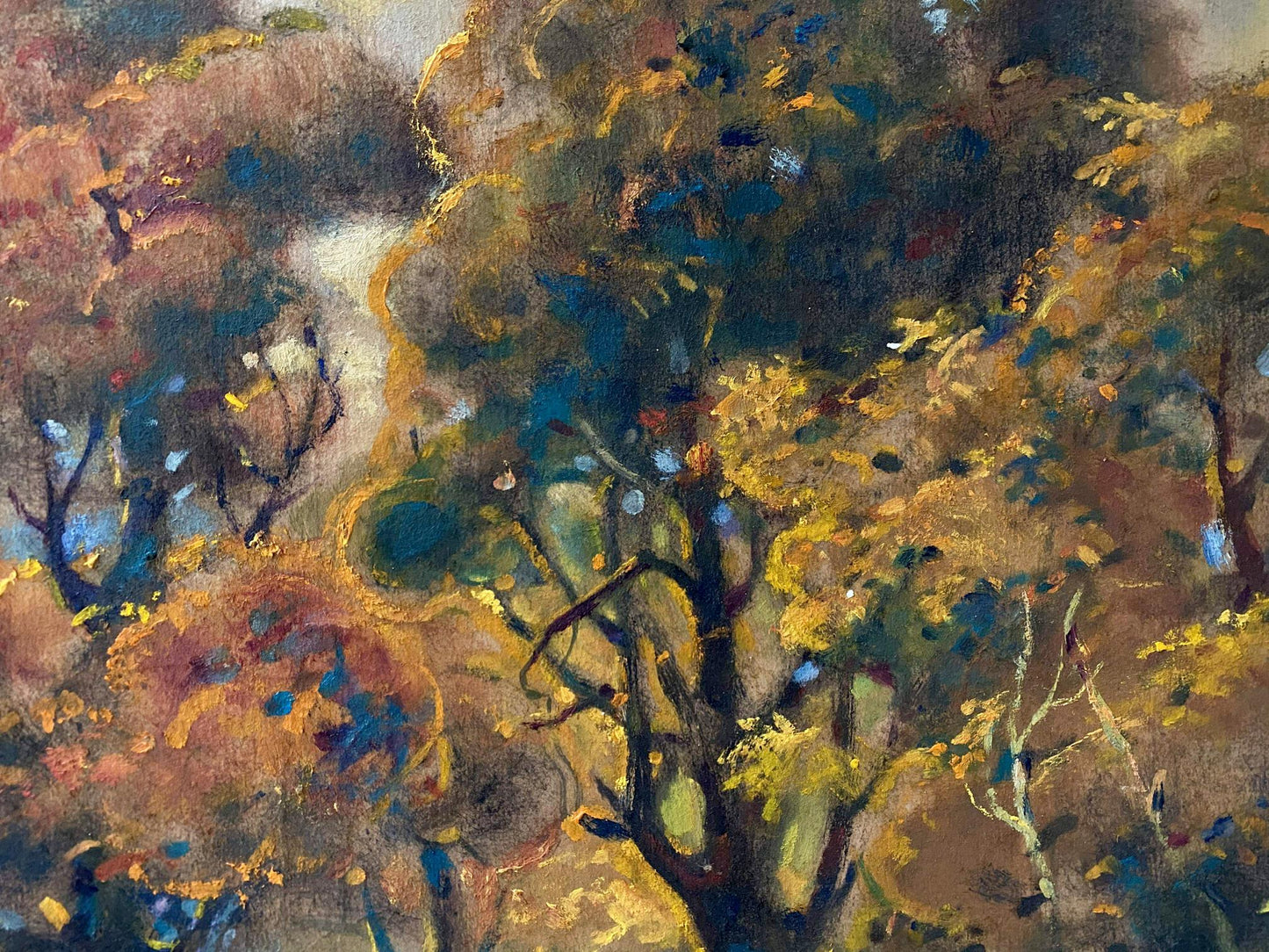 forest painting