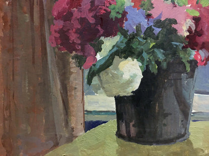 Oil painting Flowers Korostelev Vladimir Alexandrovich