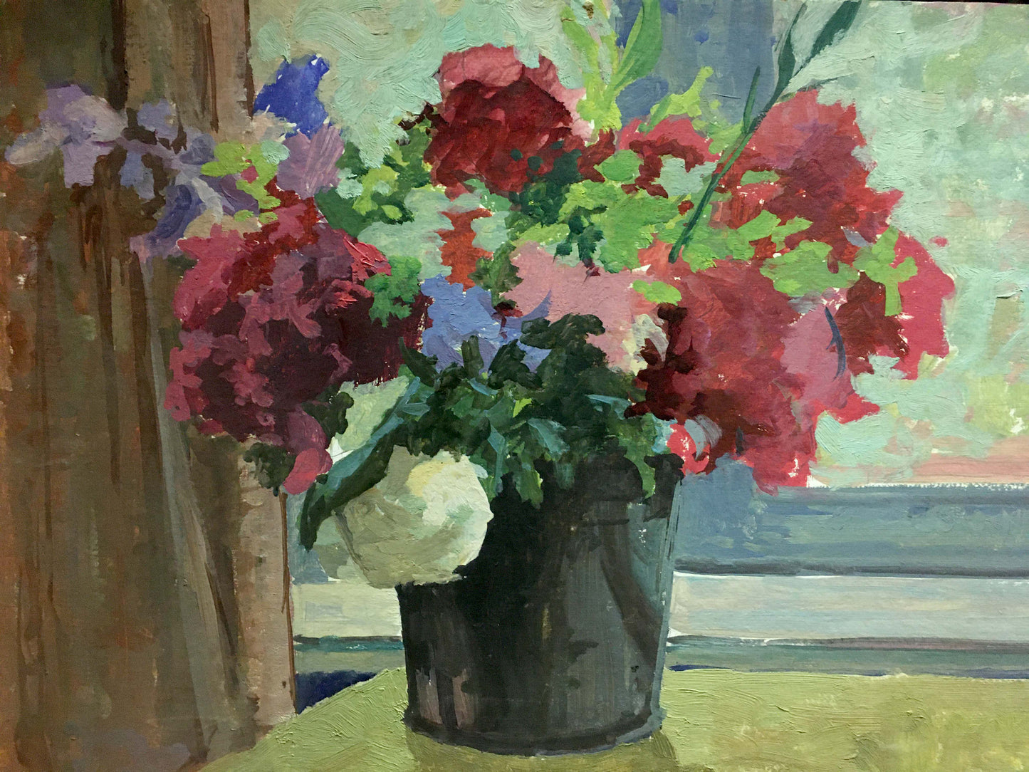 Oil painting Flowers Korostelev Vladimir Alexandrovich