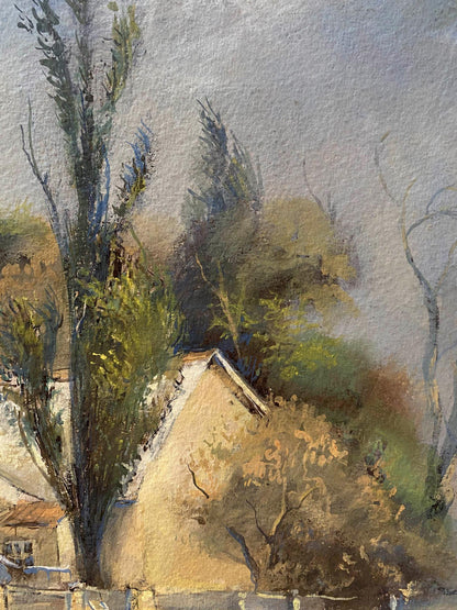 Tempera painting May Litvinov Oleg Arkad'yevich
