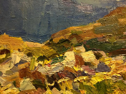 Oil painting Mountain landscape Shapovalov Sergey Gavrilovich