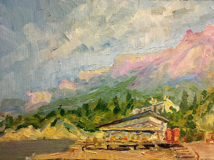 Oil painting Resort Bespaly N.