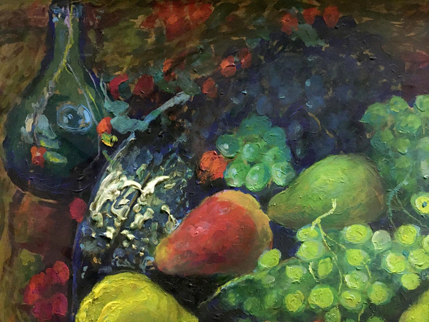 Oil painting Fruit on the table  Maksimenko Nikolay Antonovich